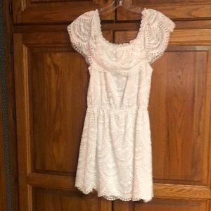 BB Dakota lace sun dress with built in slip size M